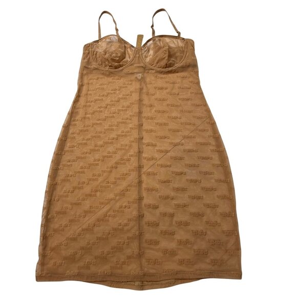 SKIMS After Hours Slip Dress Ochre Womens 2X - Picture 13 of 13